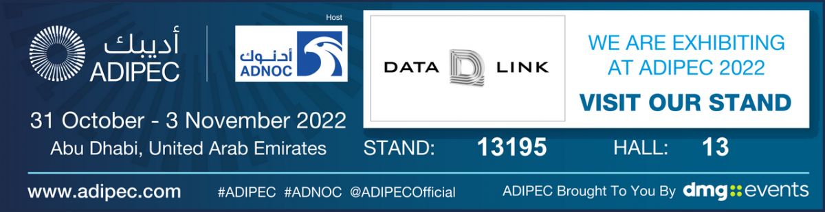 One week TO GO - Data Link at ADIPEC