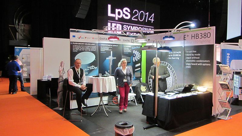 DATA LINK at exhibitions Strategies in Light Europe and LPS Bregenz, 2014.
